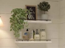 Bathroom Shelves: 5 Steps to Re-Design for Spotless Looking