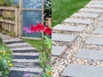 Creating These Stone Walkways Is a DIY Project Made Easy