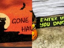Halloween Doormats for Happy Trick-or-Treaters