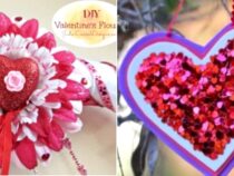 Valentine’s Day Crafts Highlighting Beautiful Flowers