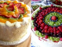 Cakes with Fruit Fillings and Toppings