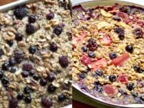Berry and Seed Baked Oatmeal Recipe to Feed a Crowd