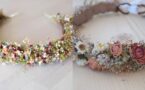 Create Your Own Dried Floral and Ribbon Crown